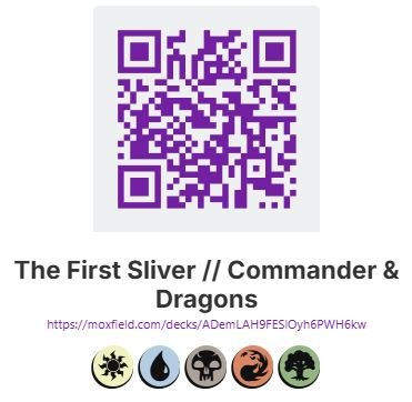 The First Sliver | Tribal Fragmentados | B3 EDH