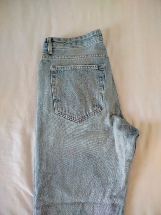 Jeans bianchi e blu uomo Pull&Bear taglia M