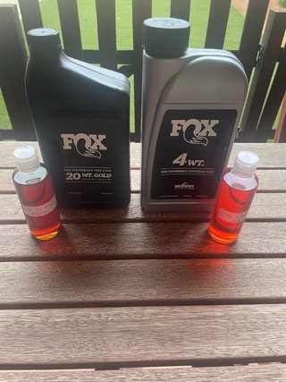 Aceites FOX 4w 100ML + 20 Gold 100ML