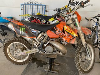 KTM 250 Enduro/Motocross Naranja
