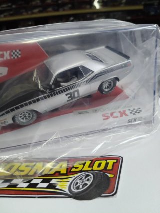 Scalextric Plymouth Barracuda cuda silver