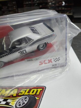 Scalextric Plymouth Barracuda cuda silver