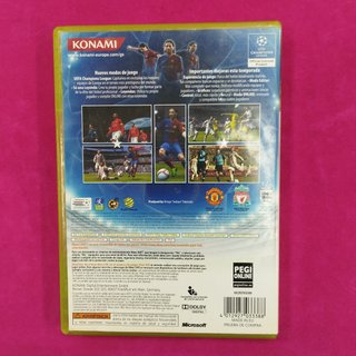 Videojuego Xbox 360 Pro Evolution Socer 2009