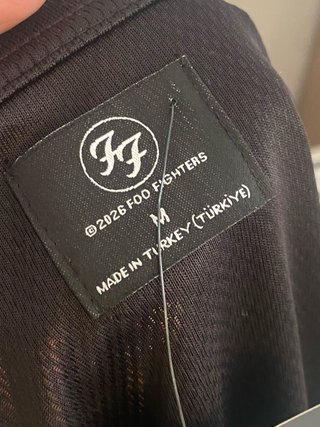 Camiseta Foo Fighters Talla M