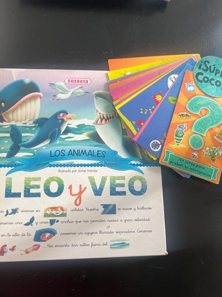 Lote cuentos y libros de actividades para niños