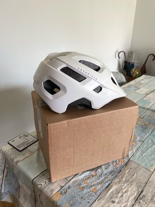Casco Rockrider BTT Blanco