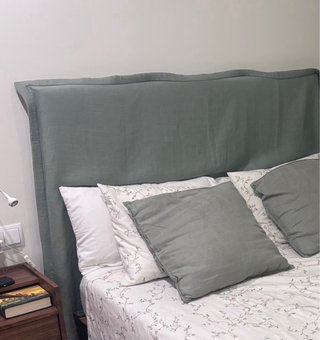 Cabezal Cama Ikea Borgann Blanco