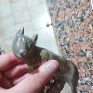 Lupa lupa capitolina bronzo