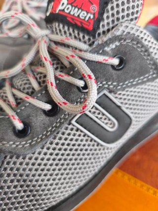 Zapatos Seguridad U Power T45 Gris/Rojo