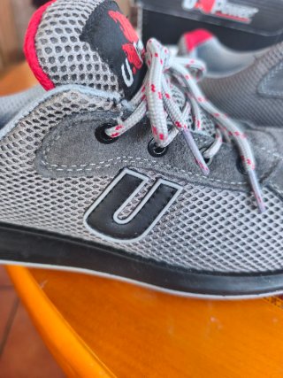 Zapatos Seguridad U Power T45 Gris/Rojo