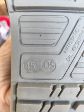 Zapatos Seguridad U Power T45 Gris/Rojo
