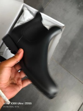 Botas de agua negras mujer