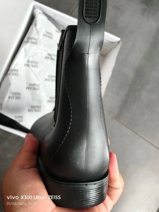 Botas de agua negras mujer