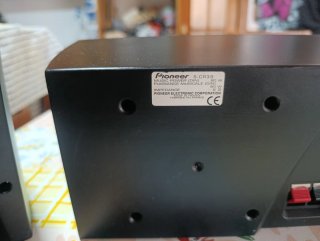 Altavoces Pioneer Negros S-CR39