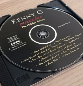 CD Kenny G Miracles The Holiday Album