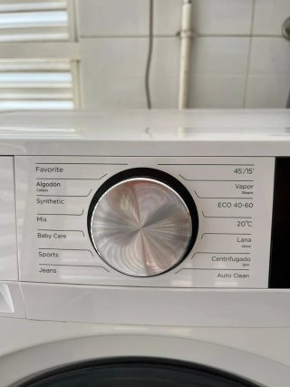 Lavadora Evvo Nova 8kg Blanca