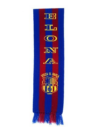 Bufanda FC Barcelona 80s ( vertical ) F.C.B.