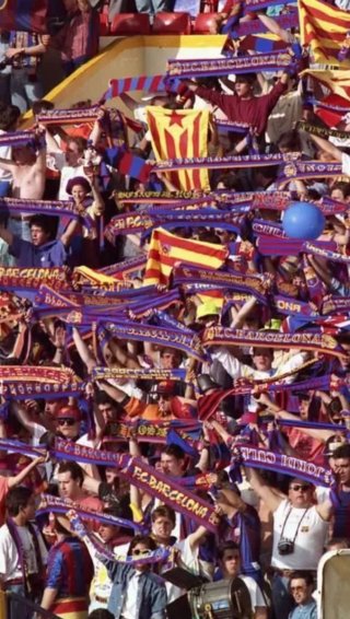 Bufanda FC Barcelona 80s ( vertical ) F.C.B.