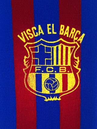 Bufanda FC Barcelona 80s ( vertical ) F.C.B.