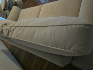 Sofá de 3 plazas beige