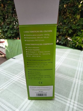 Colchón Antiescaras Presión Alternante