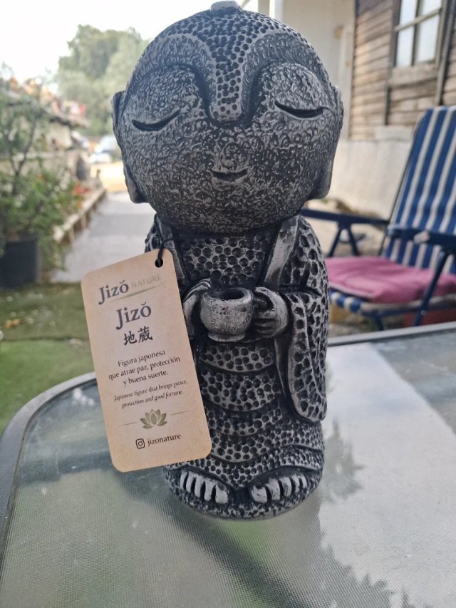 Figura Jizo Nature piedra buda zen