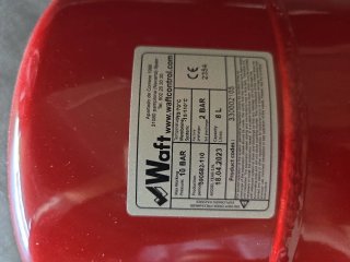 Vaso de expansión 8L