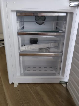 Nevera Combi Integrable Blanca
