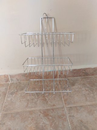 Cesta de ducha de metal 3 Niveles