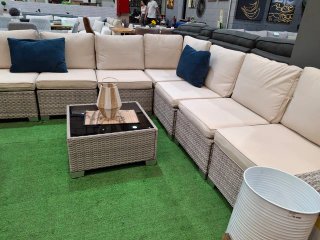 Sofá Rinconera Terraza Jardín Nuevo
