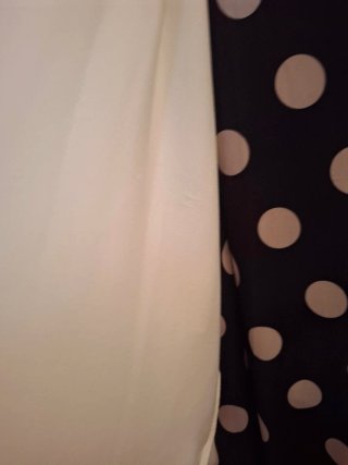 Pantalón lunares y Kimono blanco talla única