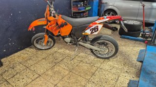 KTM EXC 125 Enduro/Motocross Naranja/Roja