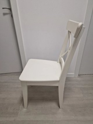 Silla Ikea ROSENTORP Blanca