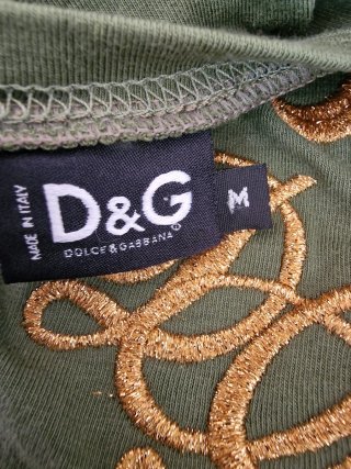 Camiseta D&G Dolce & Gabbana Manga Larga Talla M