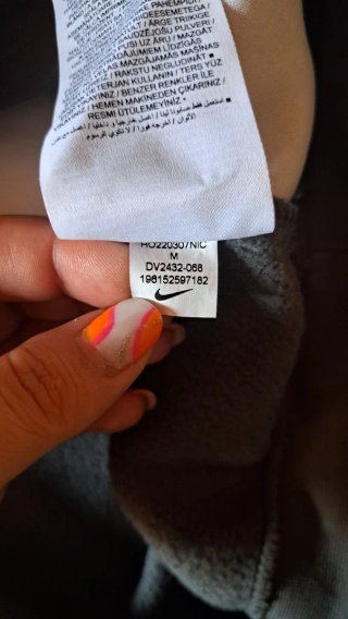Sudadera Nike Gris y Blanca con Capucha