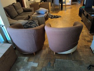 2 Sillones con funda s