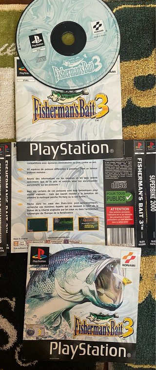 5 Giochi PS1/PS2/PS3 Misti PAL FR
