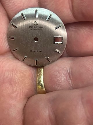 Certina 25-651 Bristol 195 Movimiento Reloj