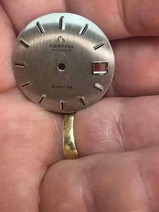 Certina 25-651 Bristol 195 Movimiento Reloj
