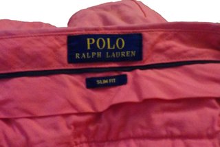 Pantalón Chino Slim Fit Polo Ralph Lauren Rosa 36