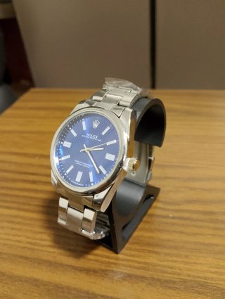 Orologio blu da uomo