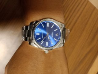 Orologio blu da uomo