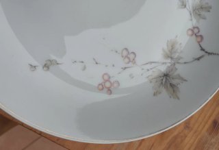 Plato Bidasoa Vintage con Detalles Oro 18