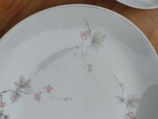 Plato Bidasoa Vintage con Detalles Oro 18