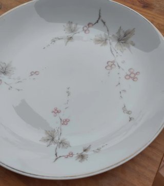 Plato Bidasoa Vintage con Detalles Oro 18