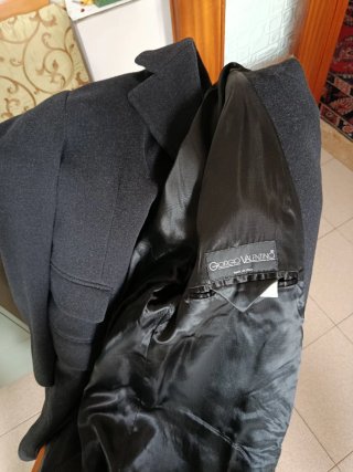 Cappotto uomo Giorgio Valentino nero classico