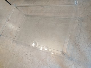 Mesita de salón cristal