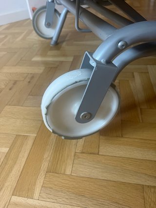 Sillón-cama individual Ikea gris