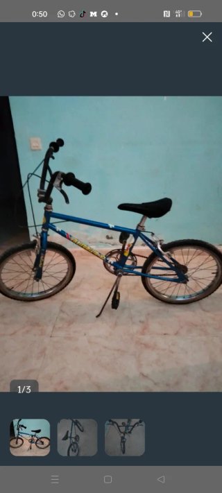 Bicicleta California X2 BMX Azul