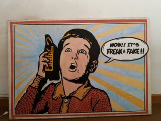 Cuadro Pop Art Vintage XXL Cómic Retro